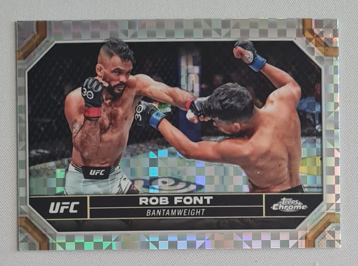 Rob Font - 2024 Topps Chrome UFC Checkerboard #164