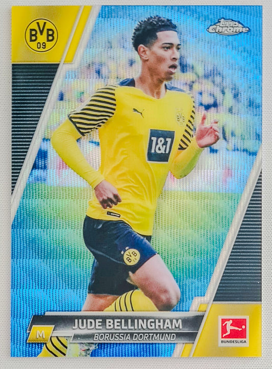 Jude Bellingham - 2022 Topps Chrome Bundesliga Blue Refractor /150