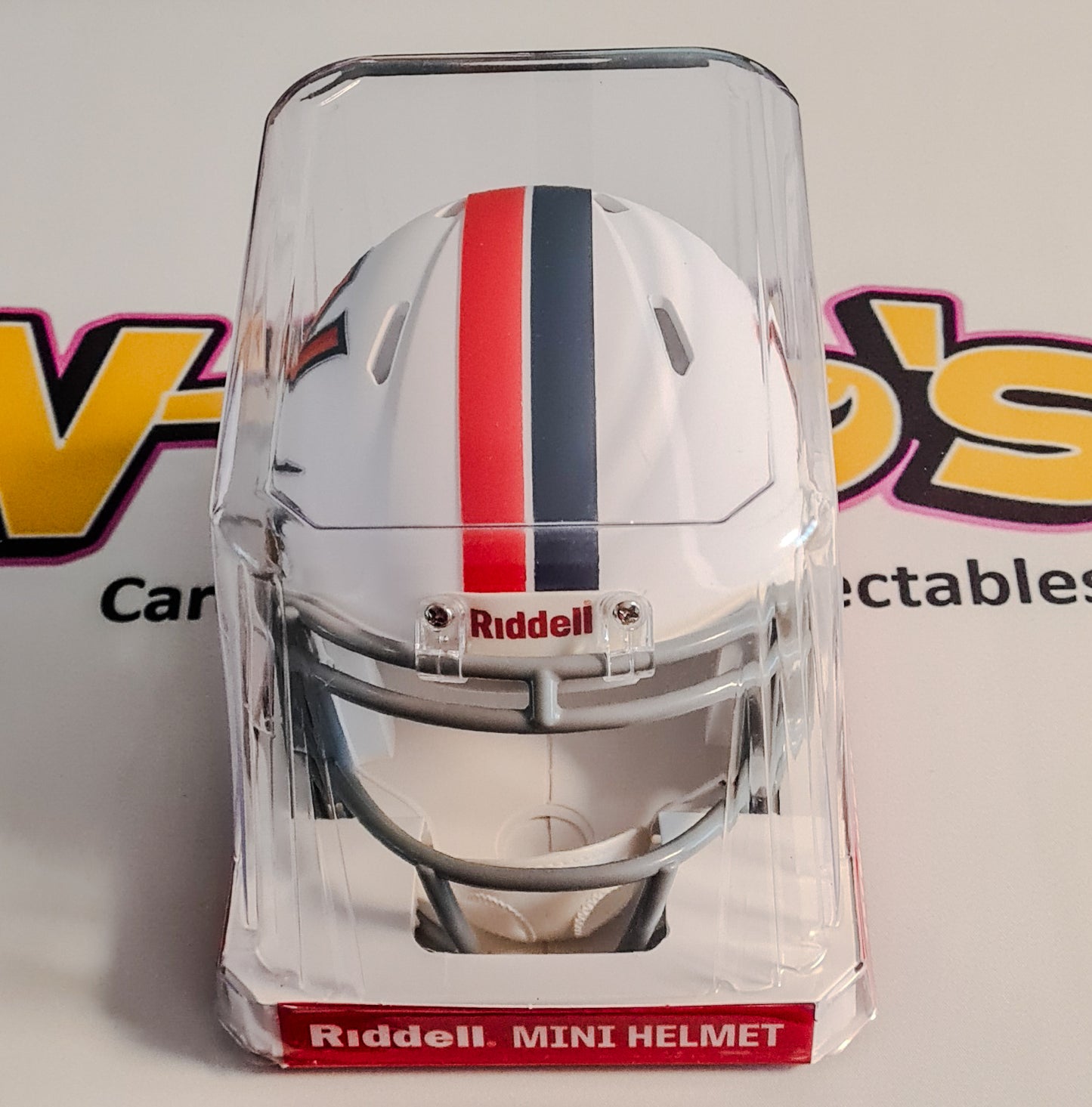 Virginia Tech Mini Helmet Replica - Riddell: White
