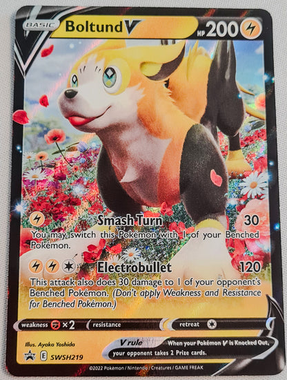 Boltund V - 2021 Pokemon Nintendo Creatures Game Freak Card