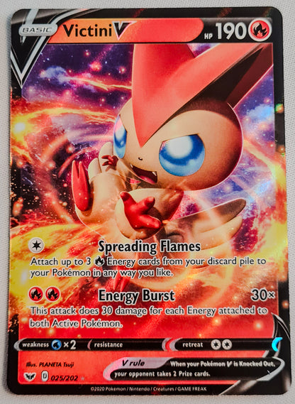 Victini V - 2020 Pokemon Nintendo Creatures Game Freak Card