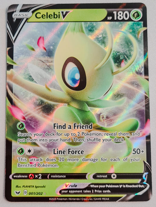 Celebi V- 2021 Pokemon Nintendo Creatures Game Freak