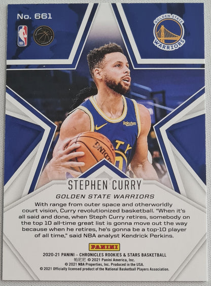 Stephen Curry - 2020/21 Panini Chronicles Rookies & Stars - Warriors
