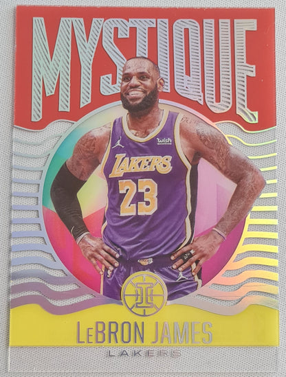 Lebron James - 2020/21 Panini Illusions Basketball - Asia Red & Yellow Mystique