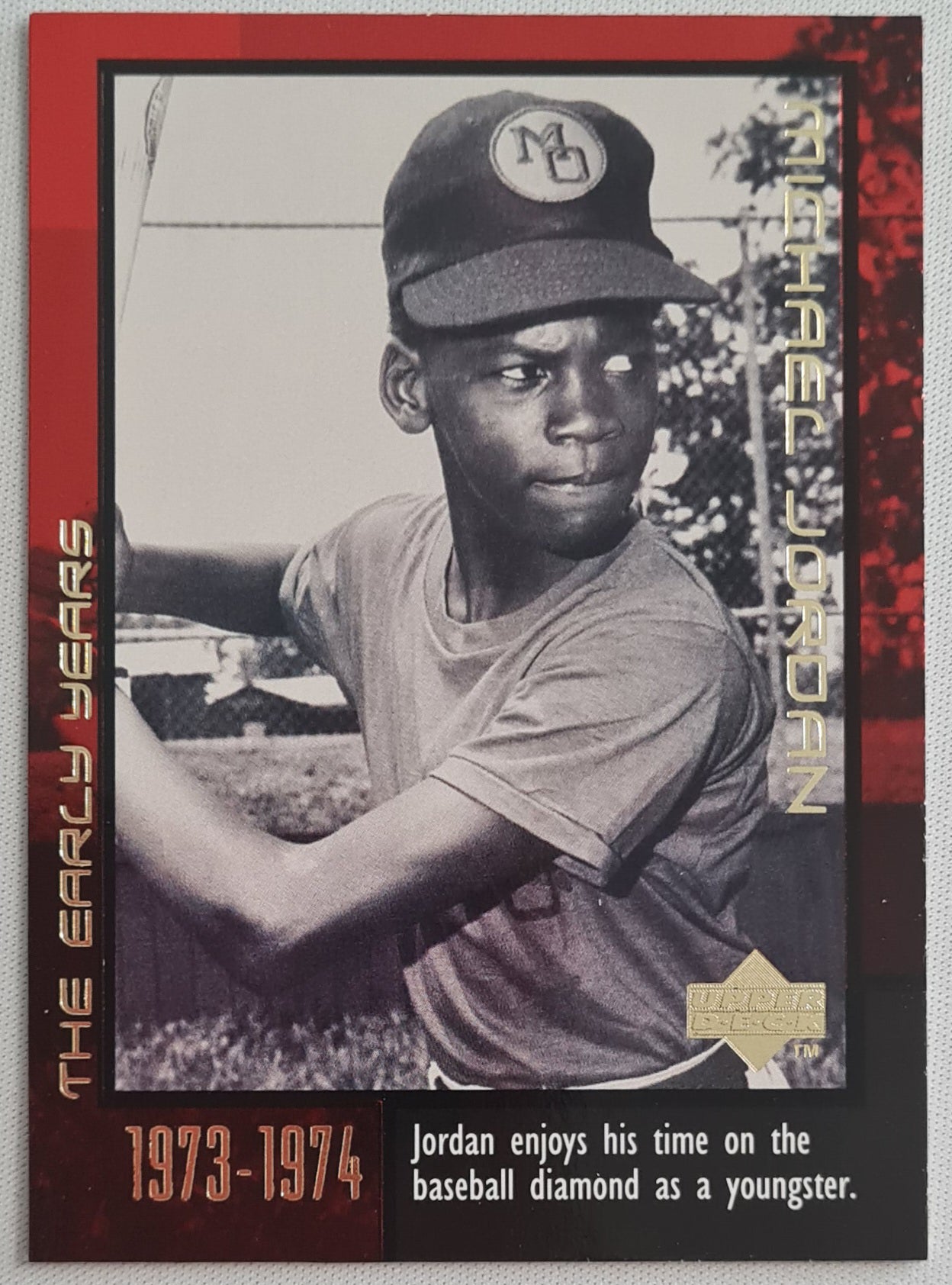 Michael Jordan - 1999 Upper Deck - 1973/74 "The Early Years"