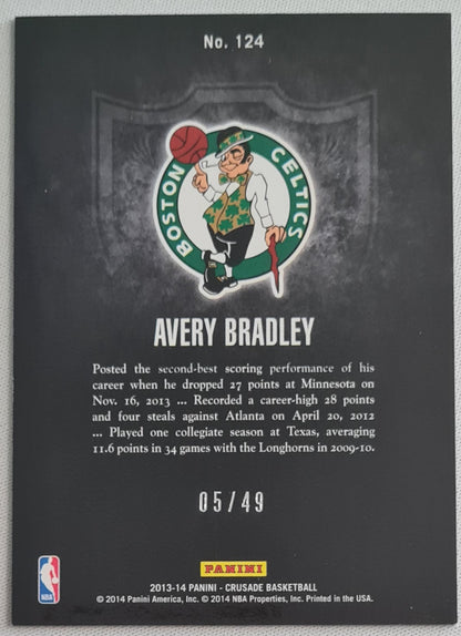 Avery Bradley - 2013/14 Panini - Crusade - Boston Celtics - Purple /49
