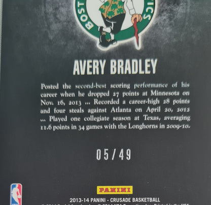 Avery Bradley - 2013/14 Panini - Crusade - Boston Celtics - Purple /49