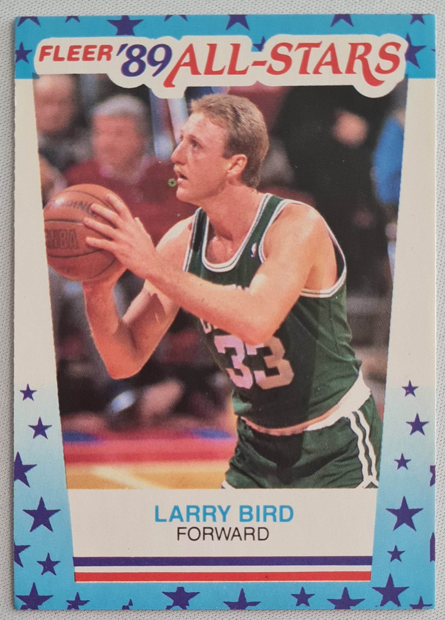 Larry Bird - 1989 Fleer All Stars Sticker #10