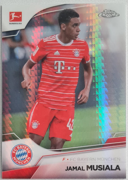 Jamal Musiala - 2023 Topps Chrome Bundesliga Hyper /230 #79