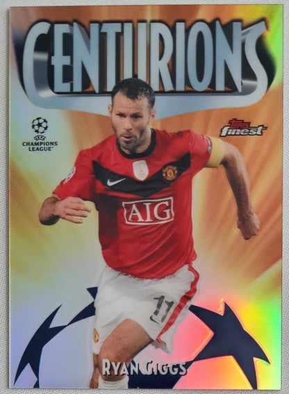 Ryan Giggs - 2022 Topps Finest Centurions #TC-6 - Manchester United