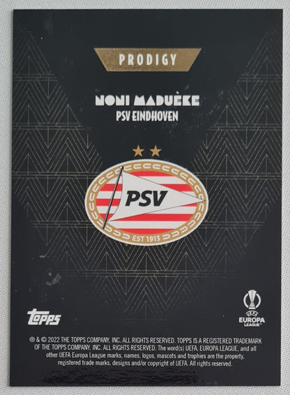 Noni Madueke - 2022 Topps DECO Champions League - PSV
