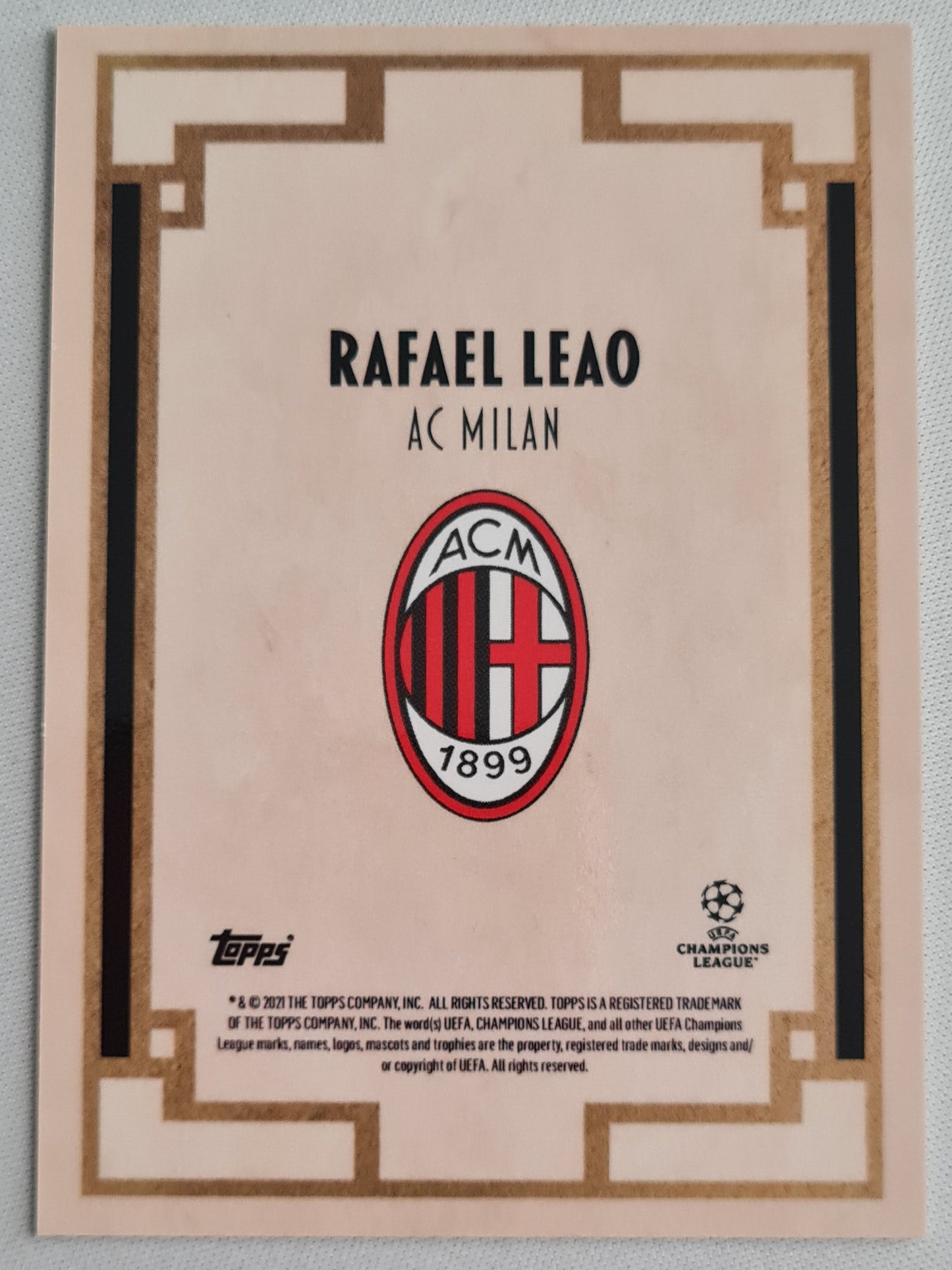Rafael Leao - 2021 Topps Prodigy - AC Milan