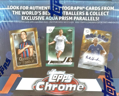 2023 Topps Chrome Women Football CL Blaster Box