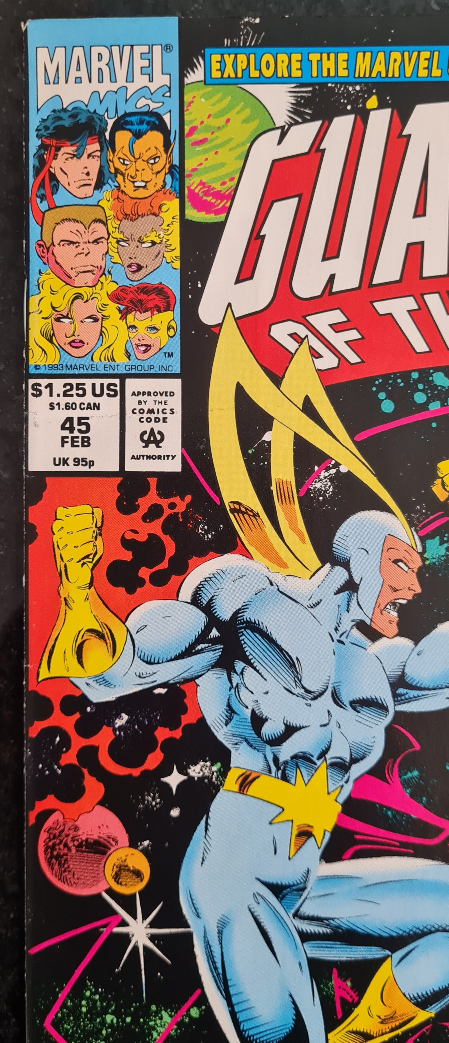 Guardians of the Galaxy - 1990 Marvel Comcs #45