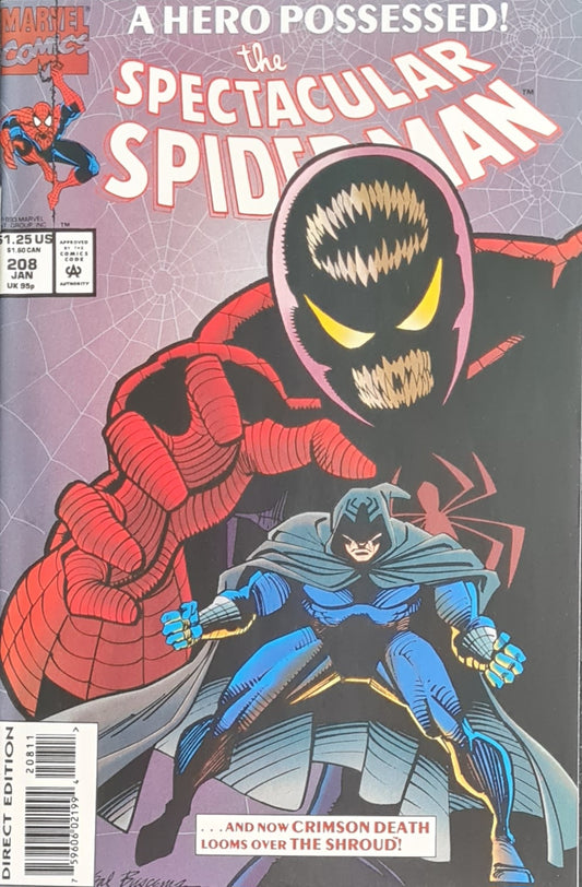 Spiderman - 1975 Marvel Comics #208