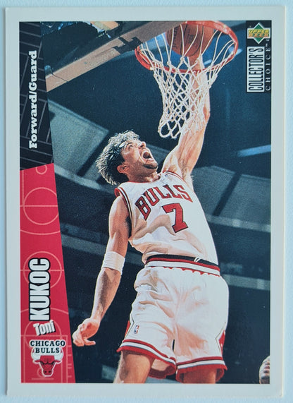 Toni Kukoc - Upperdeck Chicago Bulls #21