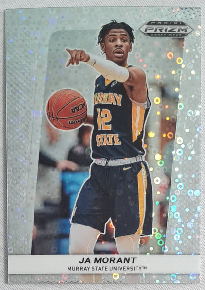 Ja Morant - 2022 Panini Draft Picks Prizm White Sparkle