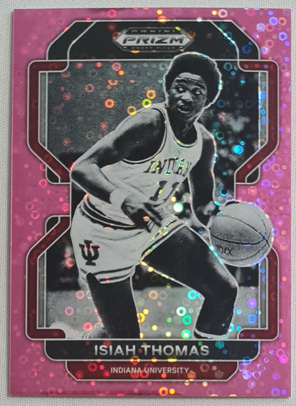 Isiah Thomas - 2022 Panini Prizm Draft Picks Pink Disco /20 SP