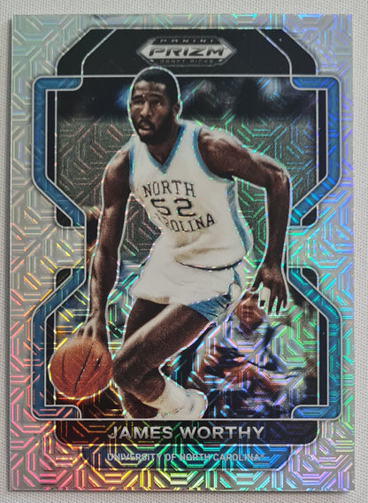 James Worthy - 2022 Panini Prizm Draft Picks Silver MOJO /25