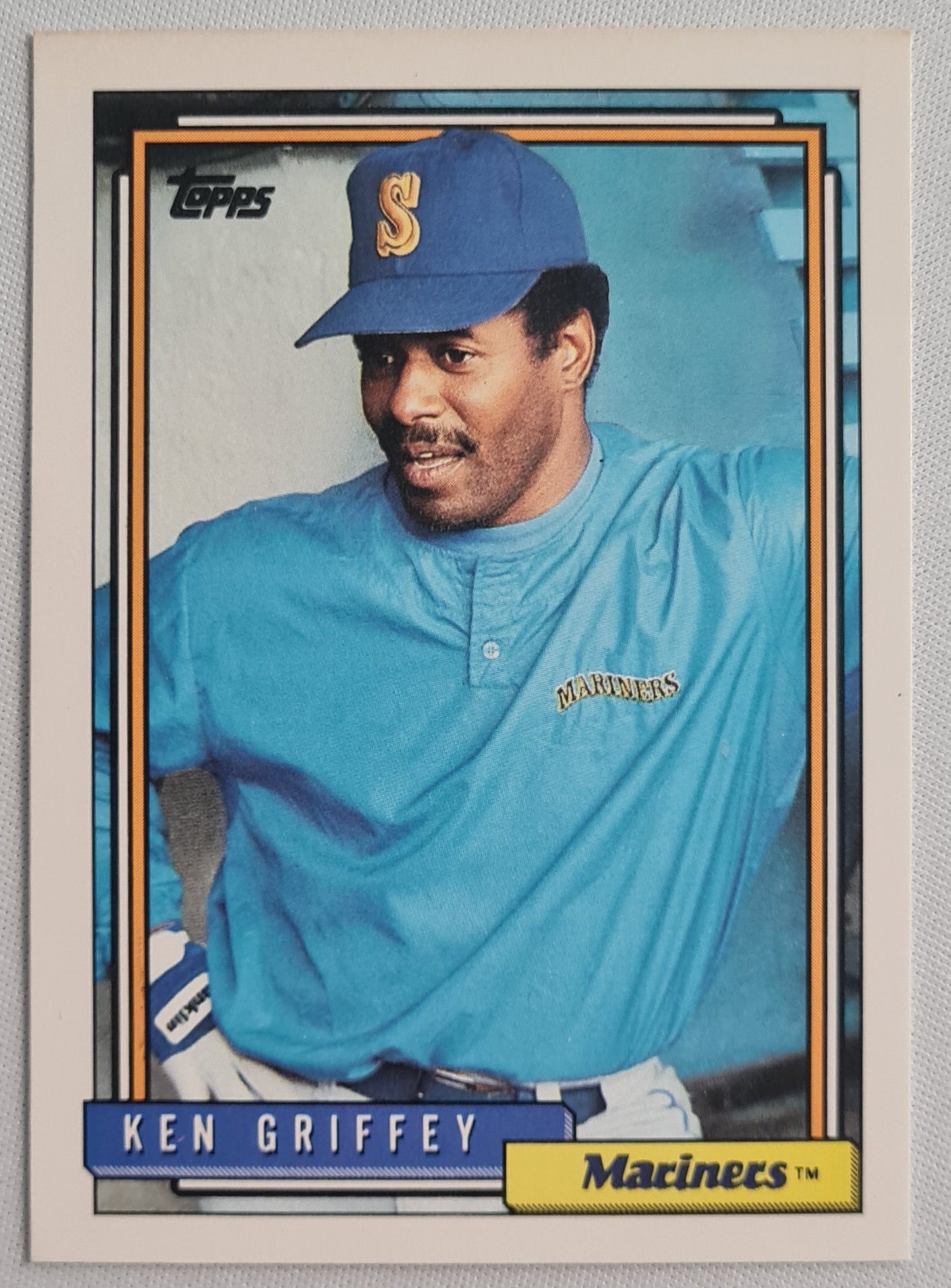 Ken Griffey - 1992 Topps Seattle Mariners #250