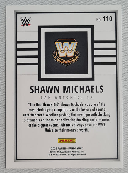 Shawn Michaels - 2022 Panini WWE - Debut Edition International Card #110