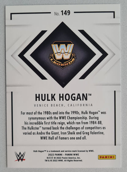 Hulk Hogan - 2022 Panini WWE - Debut Edition International Championship Card #149 - Champions