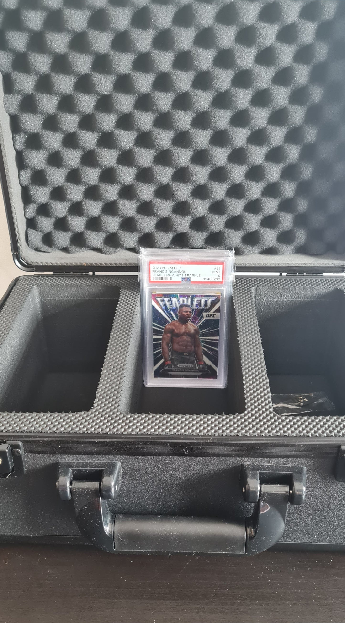 Storage Case for Collectable cards - 3 Slot Storage Box with handle and safety lock system
