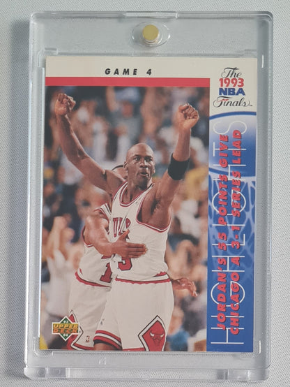 Michael Jordan - 1993 UpperDeck - The NBA Finals - Game 4 Card