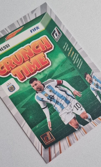 Lionel Messi - 2023 Panini - Donruss Soccer CRUNCH TIME green - Argentina #1