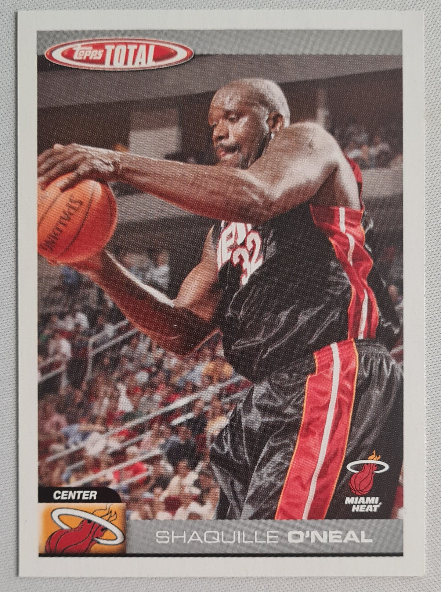 Shaquille O'Neal - 2005 Topps NBA Properties, TTC /30 Topps Total - Miami Heat NBA