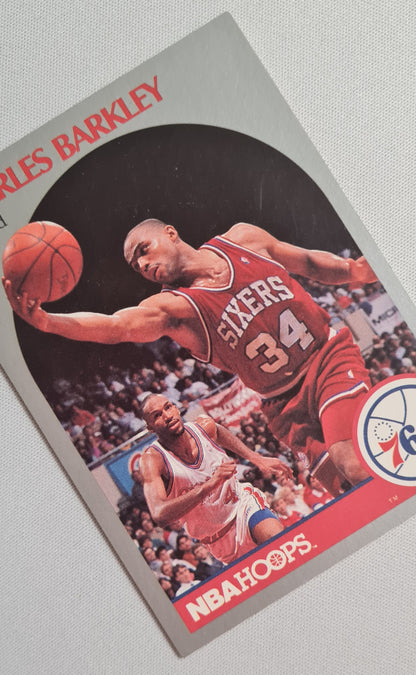 Charles Wade Barkley - 1990 NBA Hoops Basketball #225 Philadelphia 76