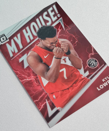 Kyle Lowry - 2019 Panini Donruss Optic Basketball "My House!" Toronto Raptors