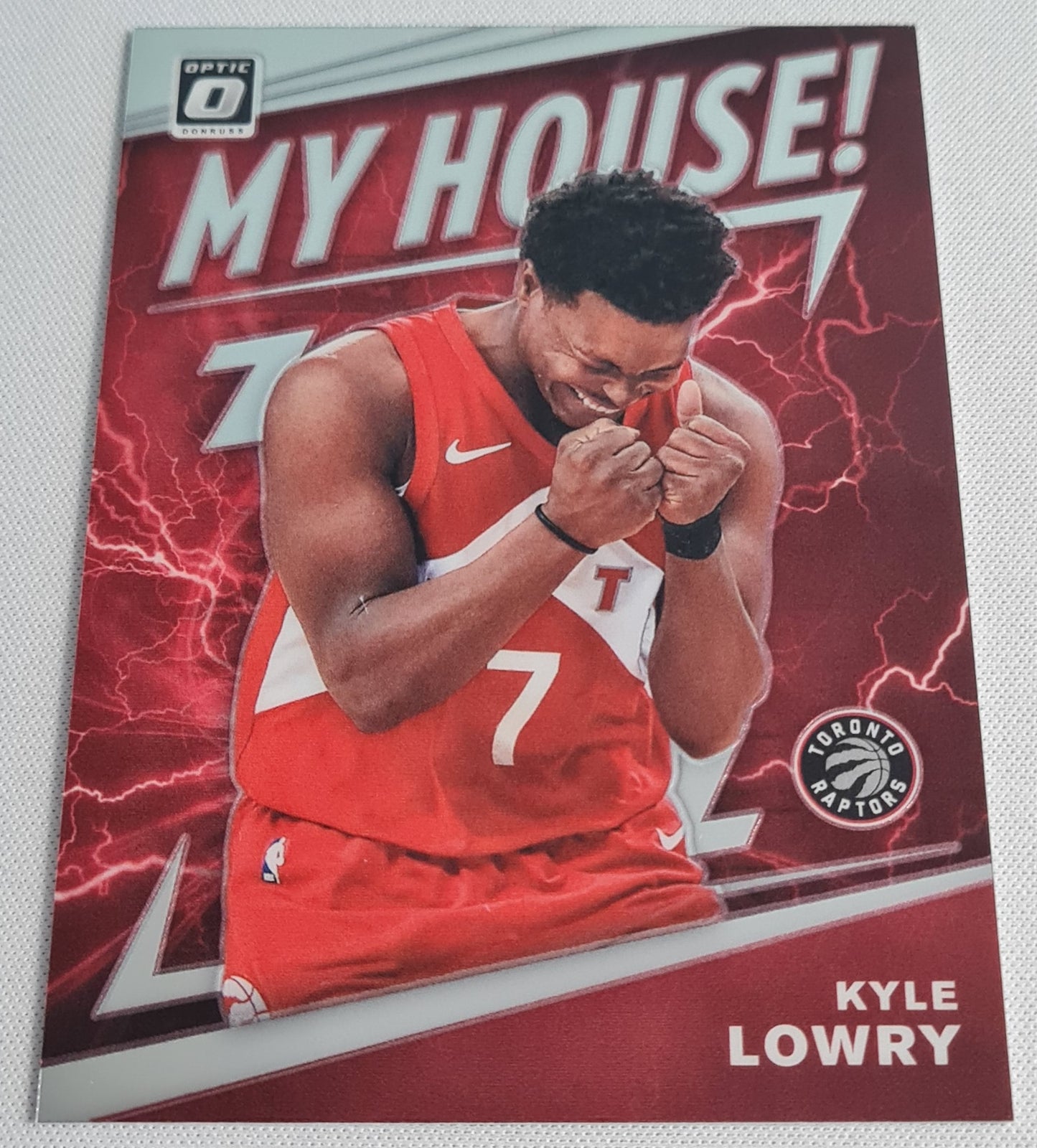 Kyle Lowry - 2019 Panini Donruss Optic Basketball "My House!" Toronto Raptors