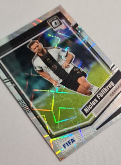 Niclas Fullkrug - 2023/24 Panini Donruss Soccer #30 FIFA Team Germany Optic Silver Velocity
