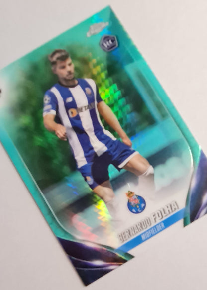 Bernardo Folha - 2024 Topps Chrome (RC) FC Porto #192 CL Aqua Prism