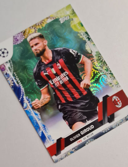 Oliver Giroud - 2022/23 Topps AC milan #79 Champions League /75 Carnaval