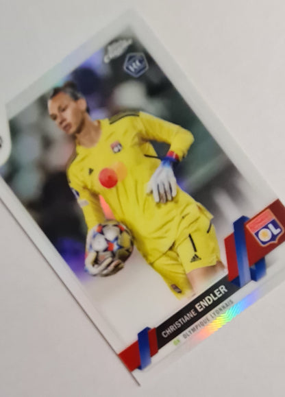 Christiane Endler - 2023 Topps Chrome (RC) Refractor CL Olympique Lyonnais Women