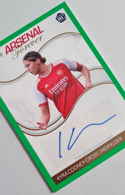 Kyra Cooney-Cross - 2023/24 Topps Arsenal Forever (RC) /99 Autograph