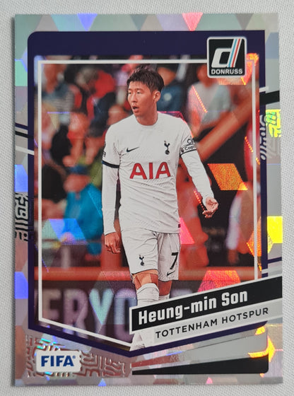 Heung-Min Son - 2023/24 Panini Donruss Soccer #103 Tottenham Hotspur FIFA Silver Cracked Ice