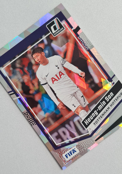 Heung-Min Son - 2023/24 Panini Donruss Soccer #103 Tottenham Hotspur FIFA Silver Cracked Ice