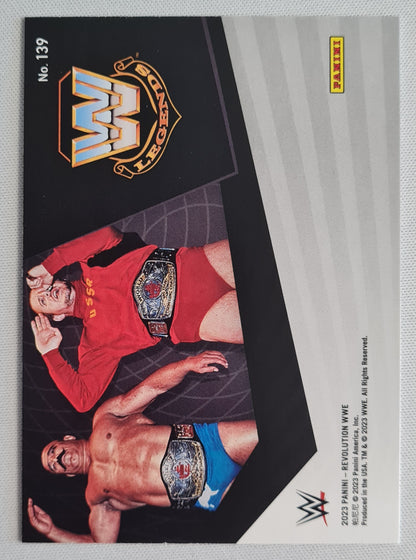 Iron Sheik & Nikolai Volkoff - 2023 Panini Revolution Fractal WWE #139 Superstars