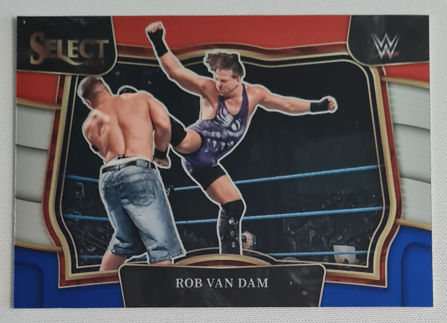 Rob van Dam - 2023 Panini Select WWE #204 Prizm Red/White/Blue