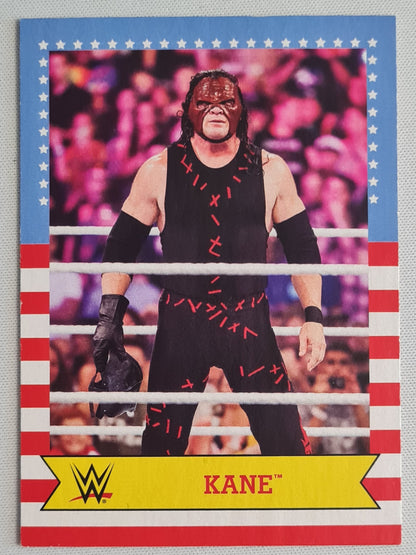 Kane - 2017 Topps Summer Slam All-Stars #7 "The Big Red Monster" - WWE Superstar