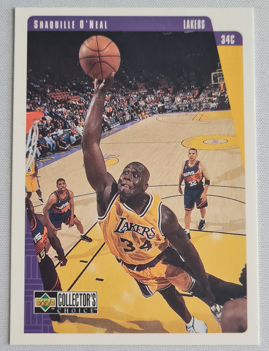 Shaquille O'Neal - 1997 Upper Deck Collector's Choice L.A. Lakers #67 (34C)
