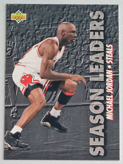 Michael Jordan - 1993 Upper Deck "Steals" NBA Basketball Chicago Bulls #171