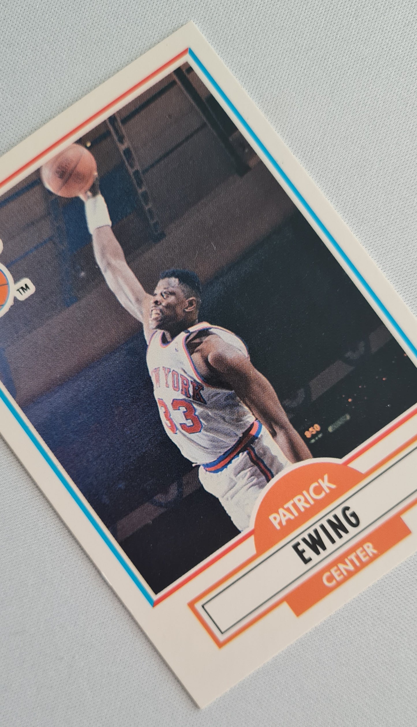 Patrick Aloysius Ewing - 1990 Fleer NBA NY Knicks "#125 - Center