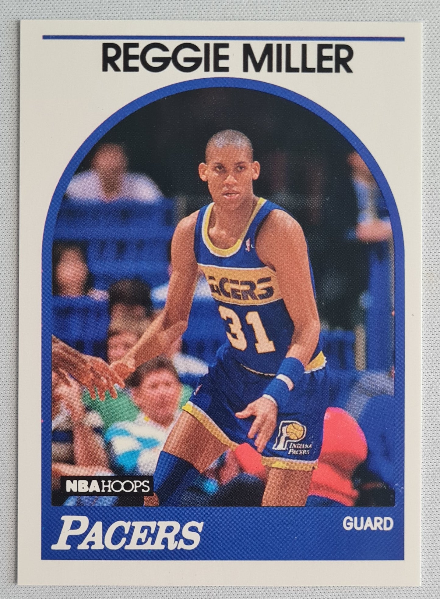 Reggie Miller - 1989 NBA Hoops Basketball Indiana Pacers #29 - Guard