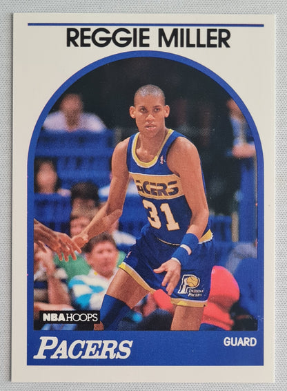 Reggie Miller - 1989 NBA Hoops Basketball Indiana Pacers #29 - Guard