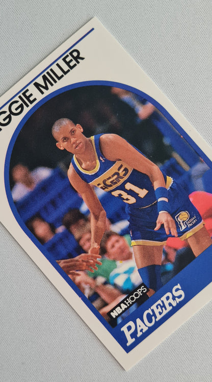 Reggie Miller - 1989 NBA Hoops Basketball Indiana Pacers #29 - Guard