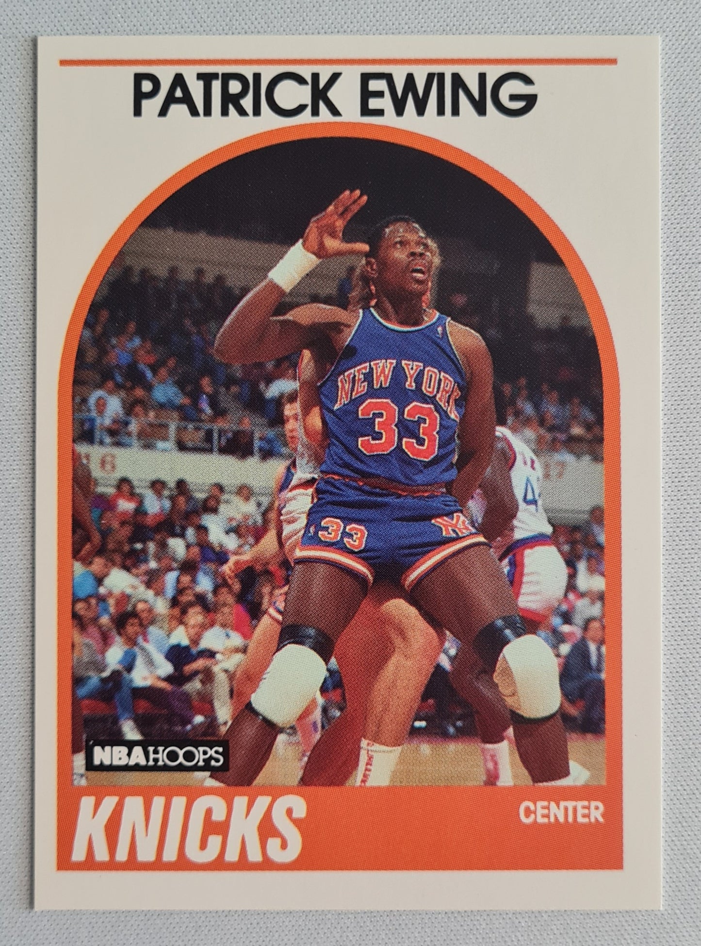 Patrick Ewing - 1989 NBA Hoops Basketball NY Knicks #80 - Center
